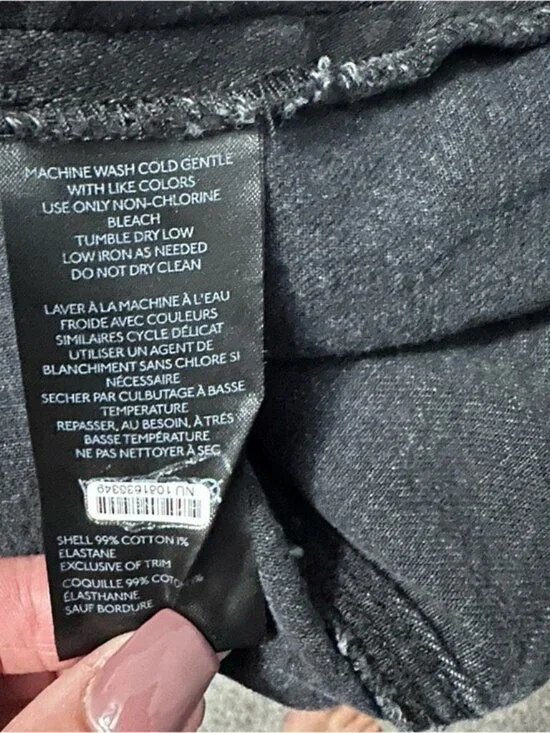 Pilcro Black V-Neck Button-Front Mini Dress Size XS - Picture 9 of 12